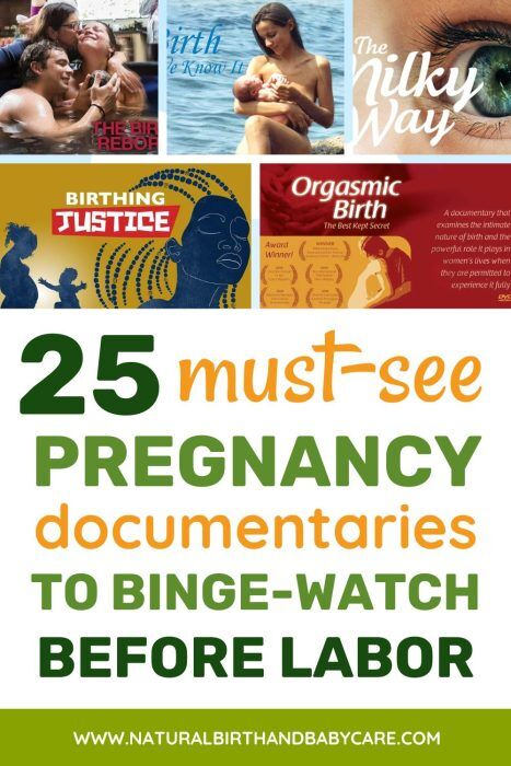 Small collage of pregnancy documentaries